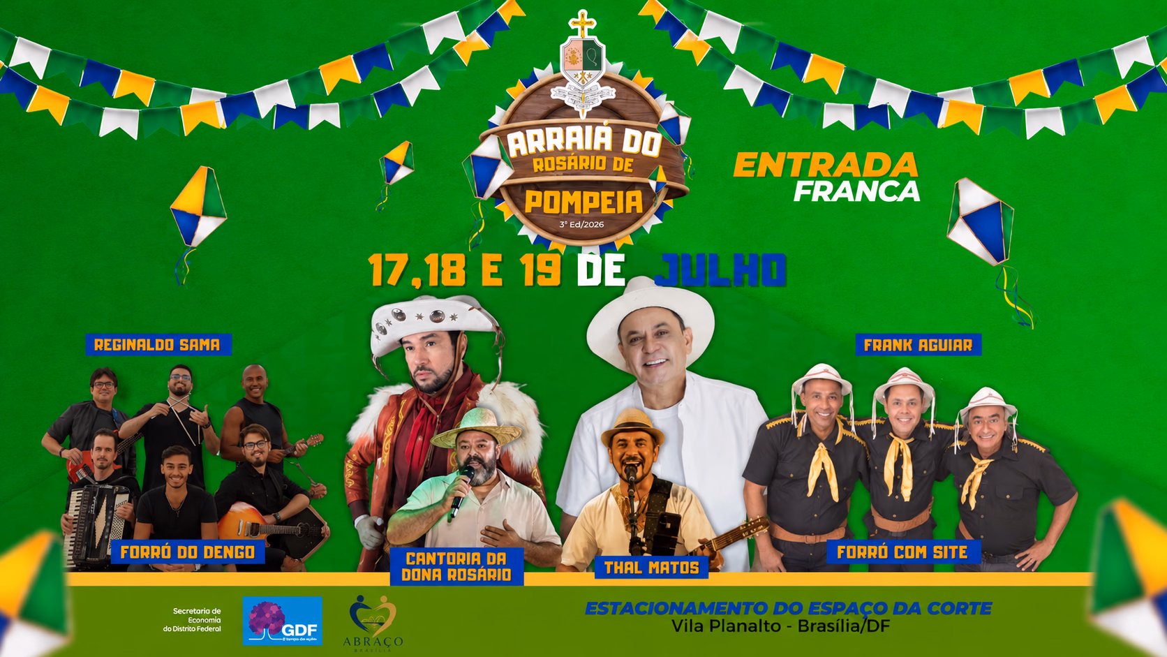 Arraiá do Pompéia — Espaço da Corte